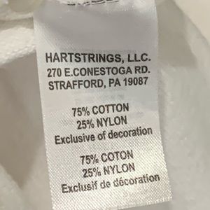 Haut Sans Manches Hartstrings Girl On The Beach - Fille Taille 5, 100% Coton Blanc, Neuf Avec étiquettes